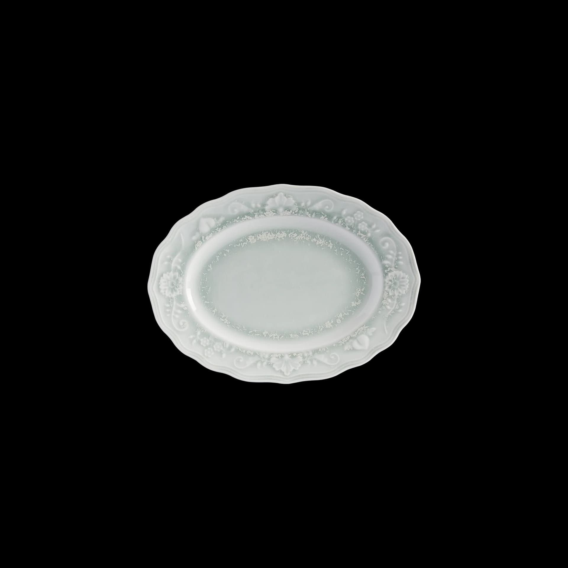 Ardena Blue Oval Plate 24 cm