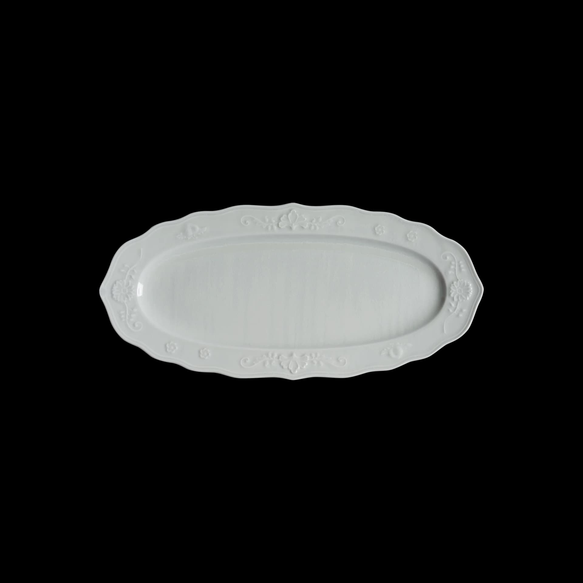 Ardena Blue Oval Plate 36*16,5*2,5 cm