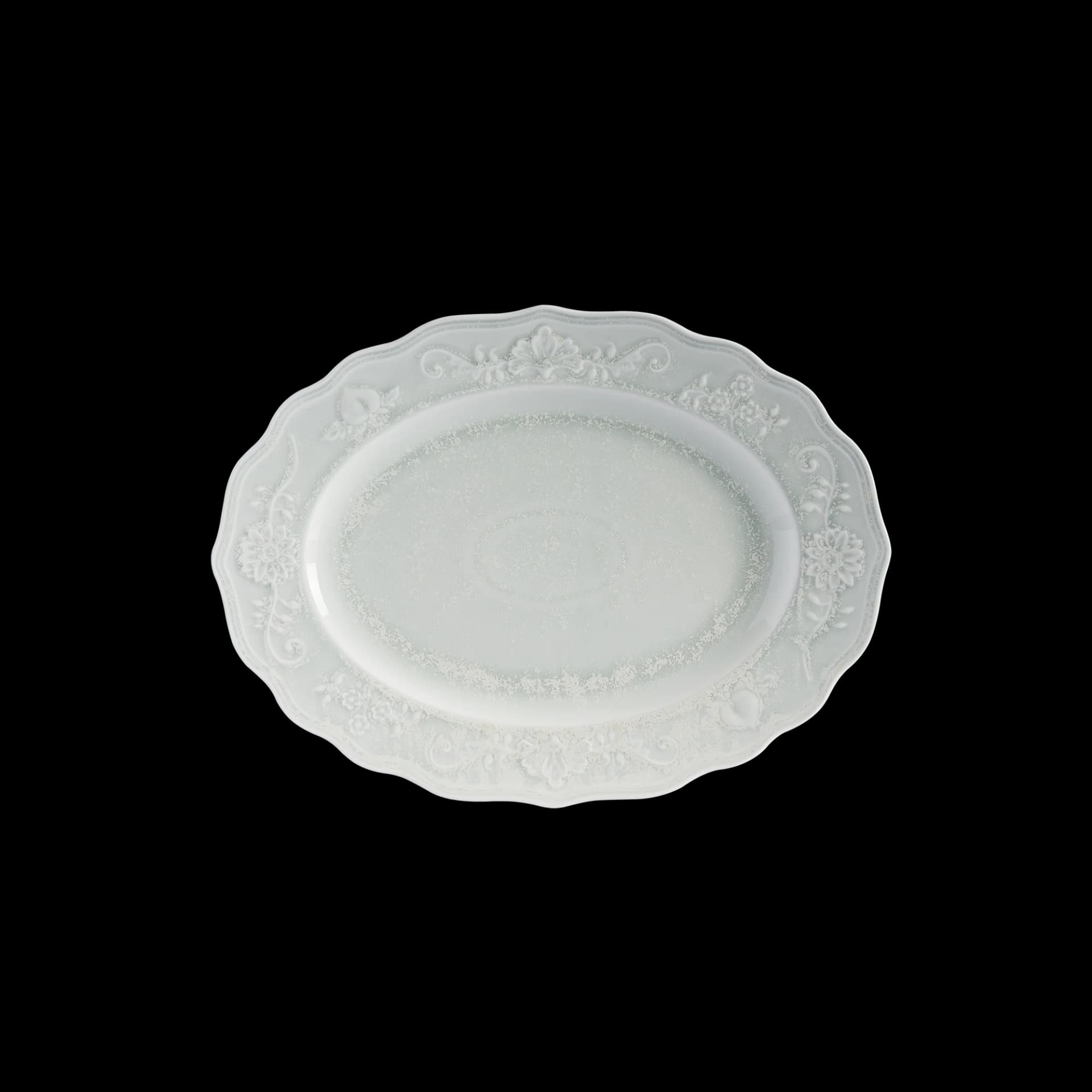 Ardena Blue Oval Plate 37*27,6 cm