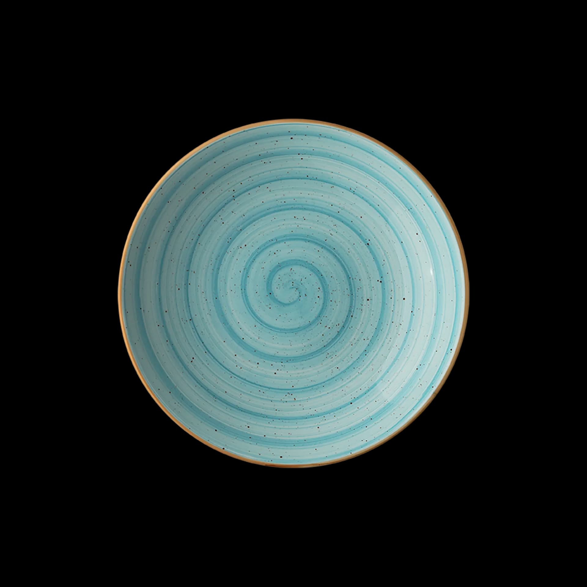 Aura Aqua Bloom Deep Plate 23 cm 1000 cc