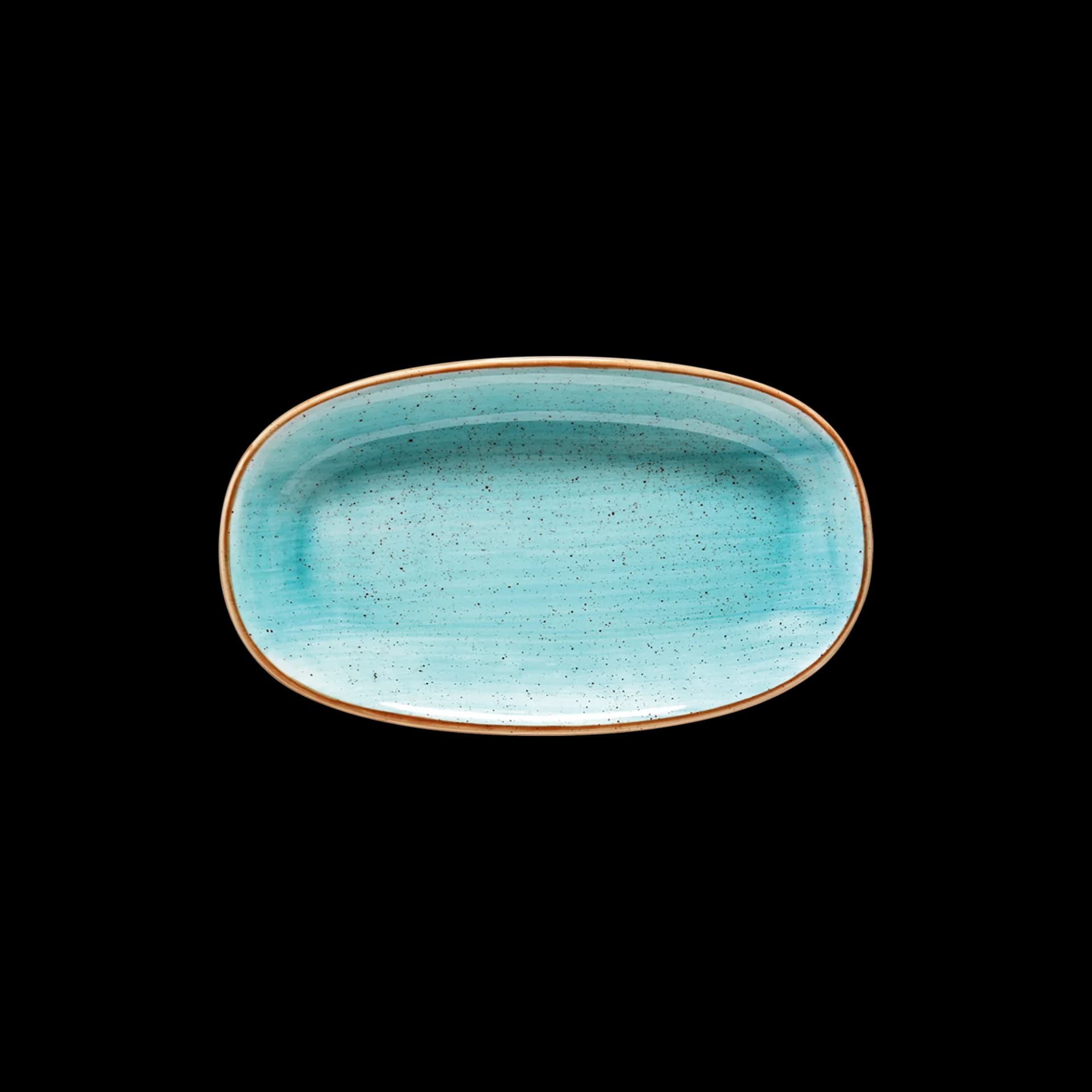 Aura Aqua Gourmet Oval Plate 19*11 cm 200 cc