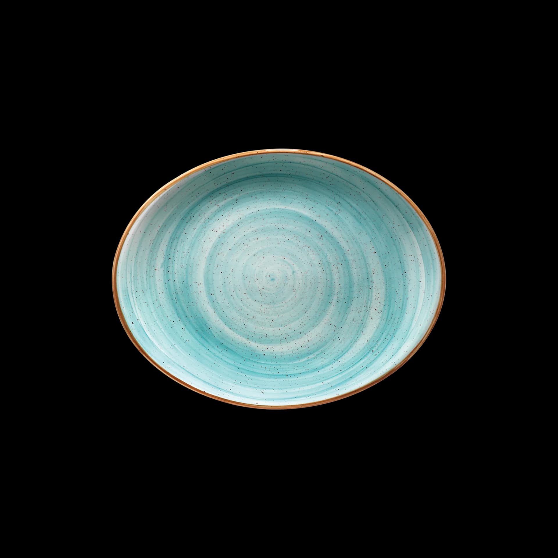 Aura Aqua Moove Oval Plate 31*24 cm