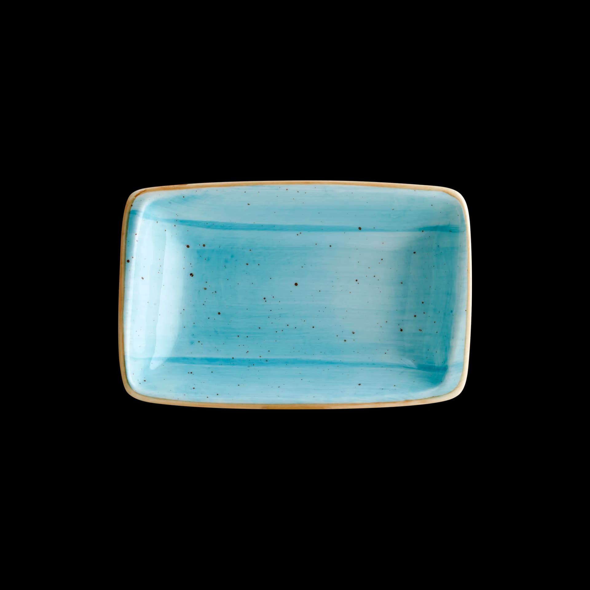 Aura Aqua Moove Rectangular Plate 15*9 cm 180 cc