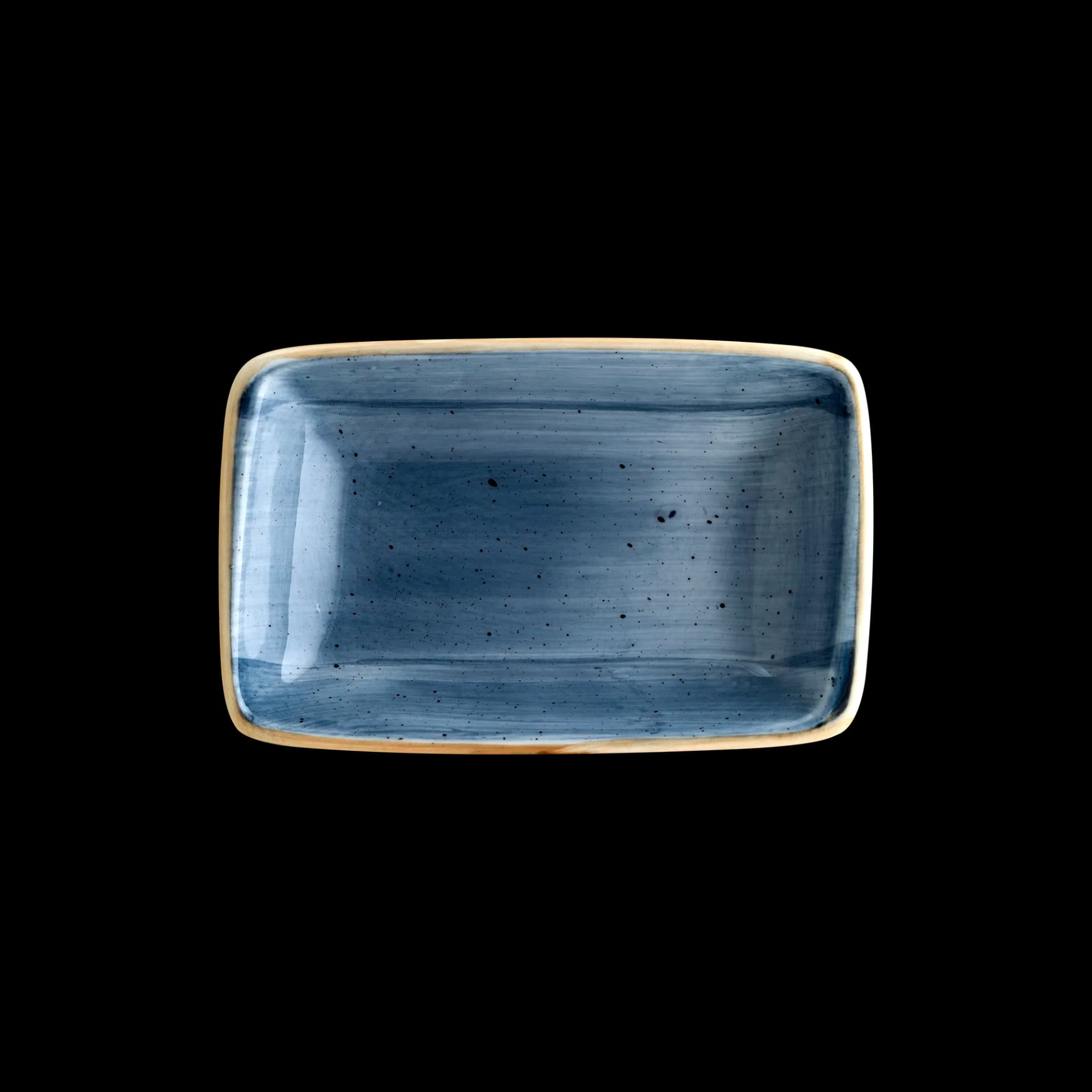 Aura Dusk Moove Rectangular Plate 15*9 cm 180 cc