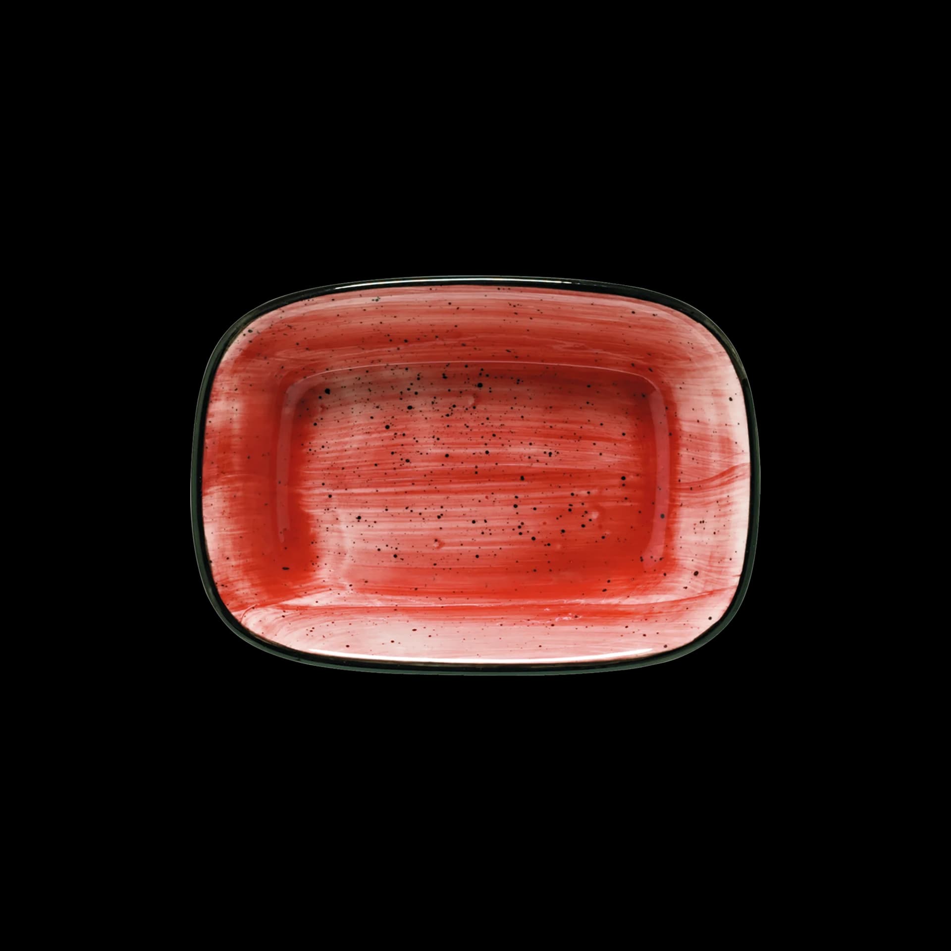 Aura Passion Gourmet Rectangular Plate 12*8.5 cm 120 cc