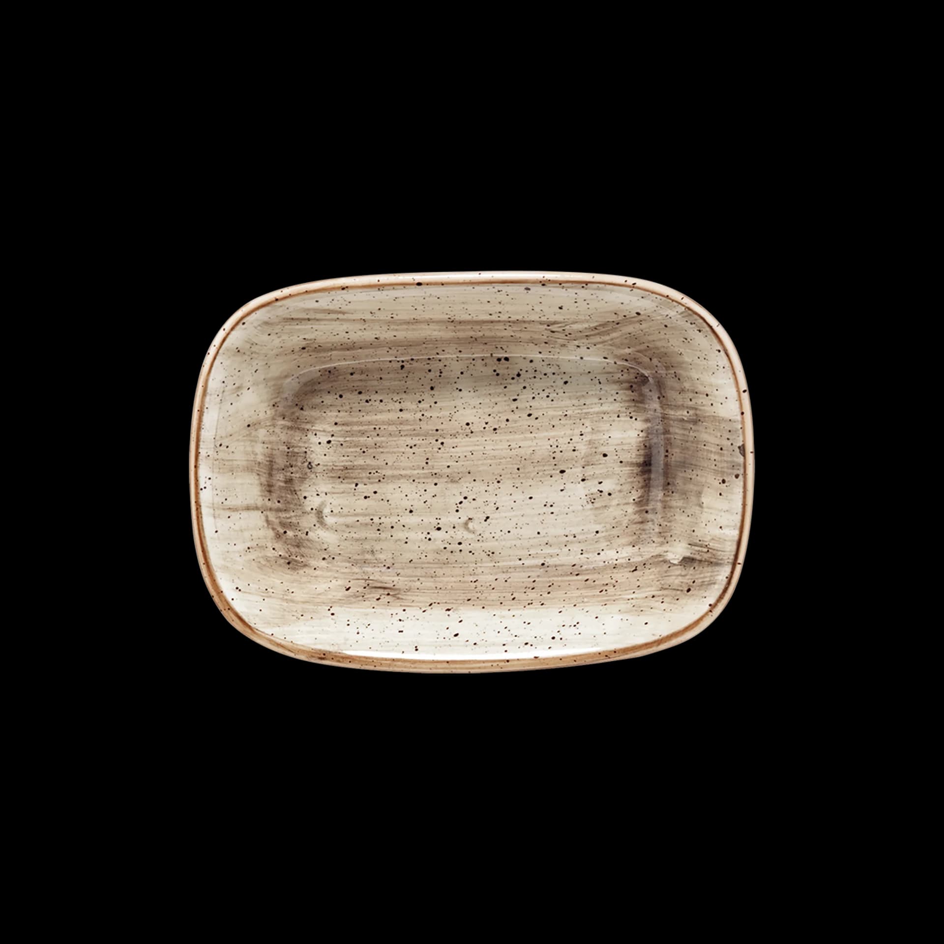 Aura Terrain Gourmet Rectangular Plate 12*8.5 cm 120 cc