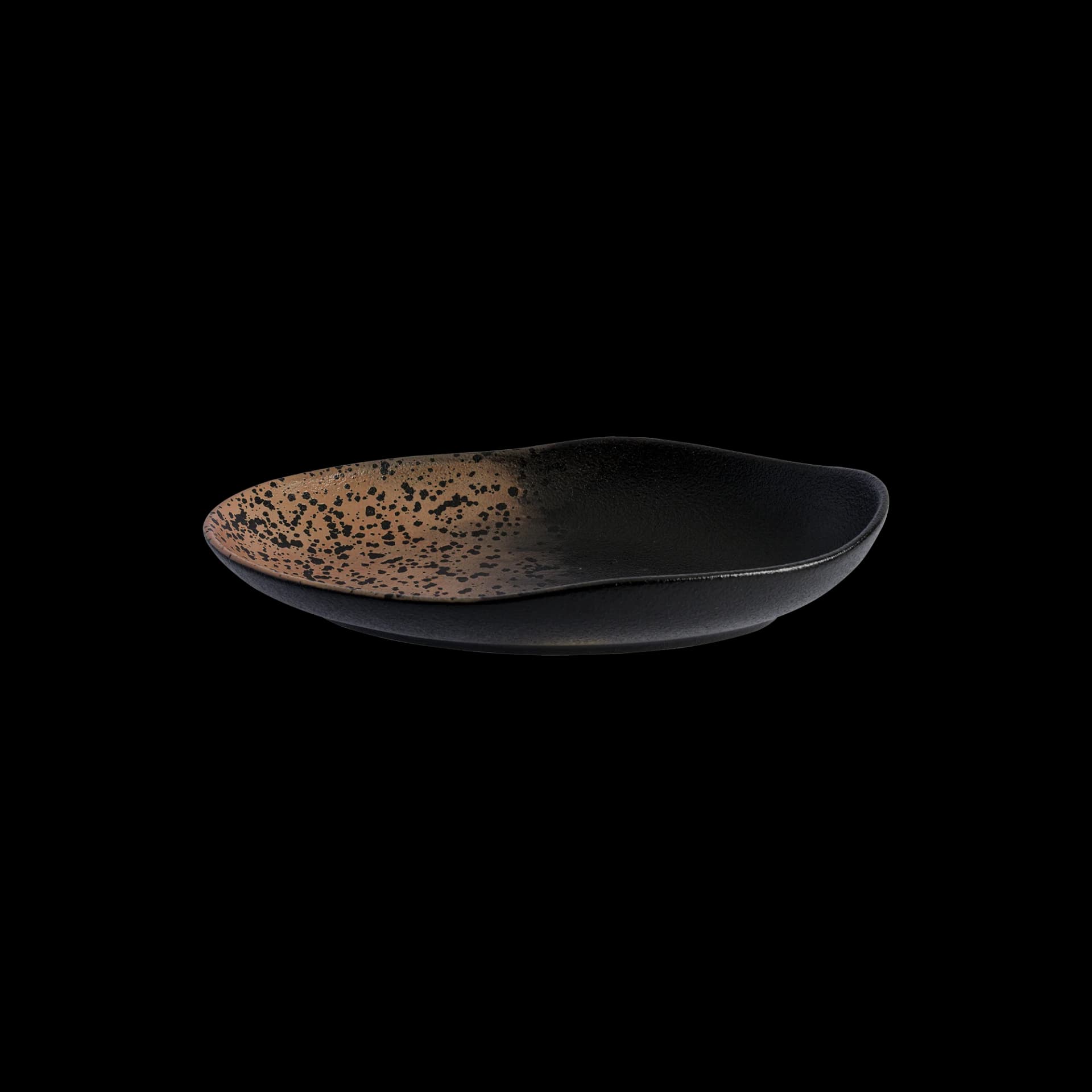Sora Bronz Oval Plate 25x15.6x5 cm