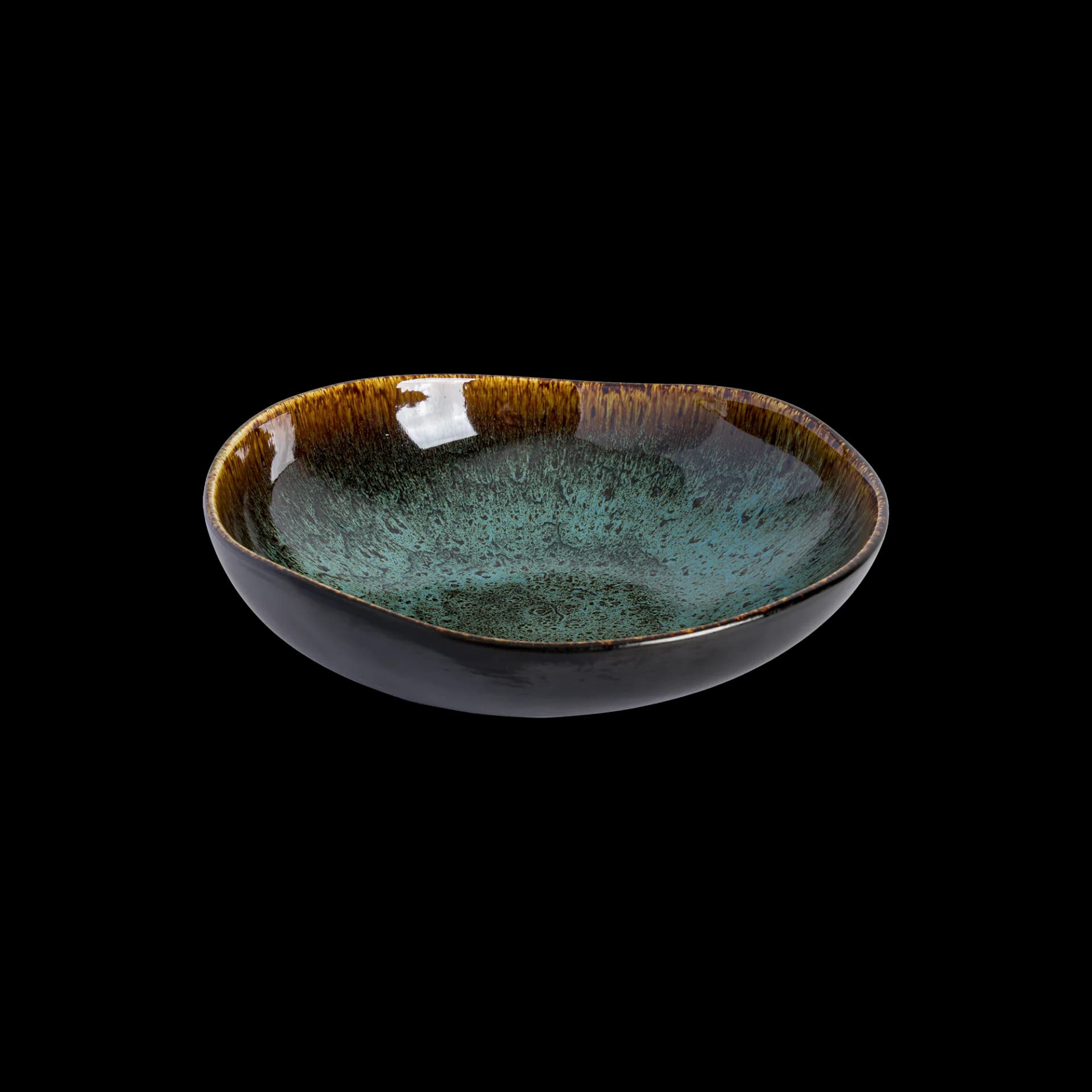 Wabi Blue Deep Plate 23 cm 1000 cc
