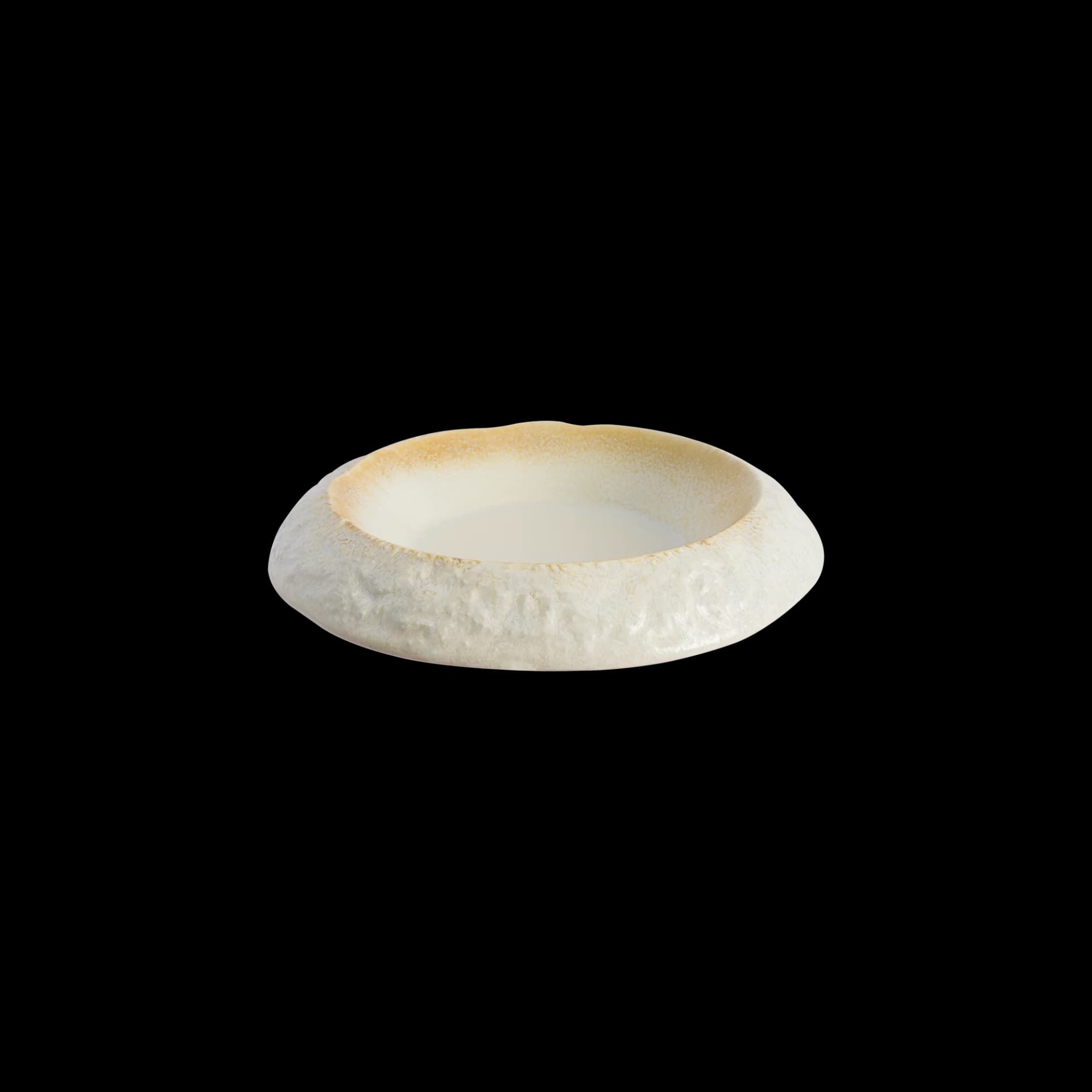 Wabi White Deep Plate 20 cm 330 cc