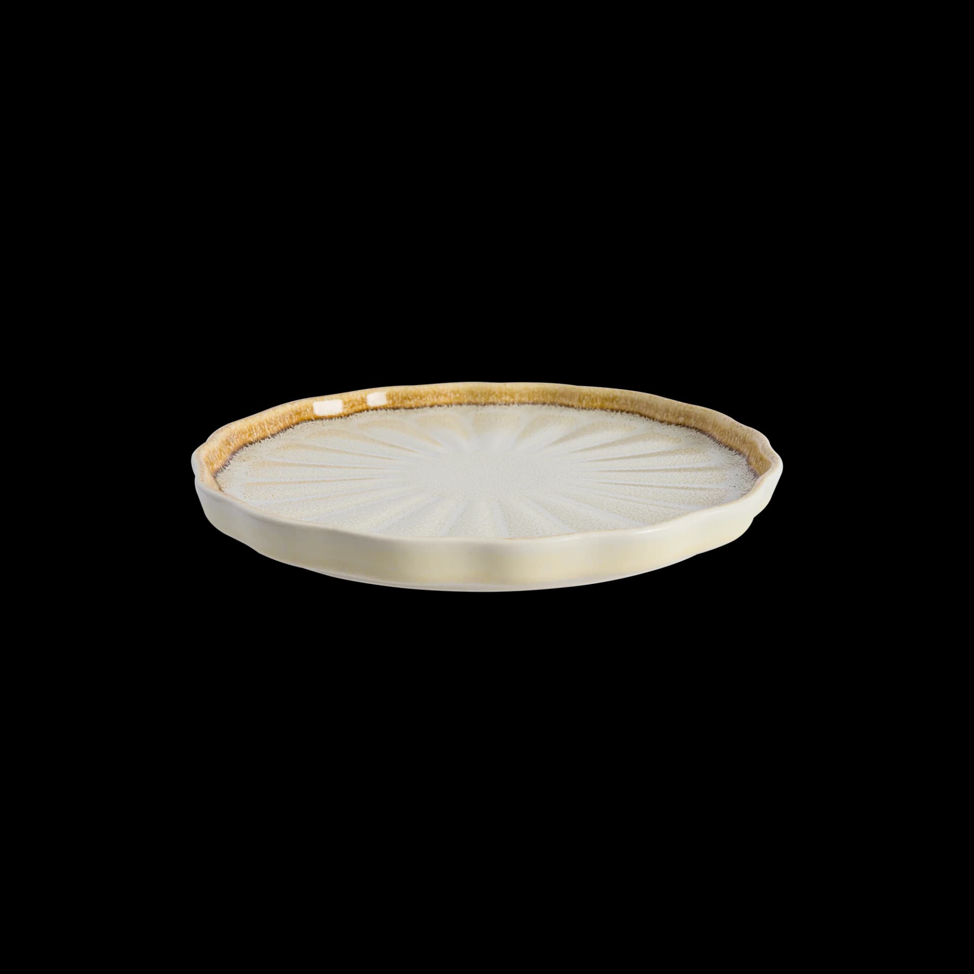 Wabi White Flat Plate 20 cm
