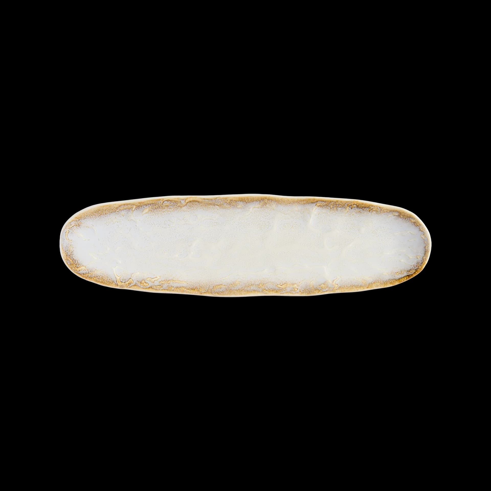 Wabi White Oval Plate 40.8 x 11.5 x 2.2 cm