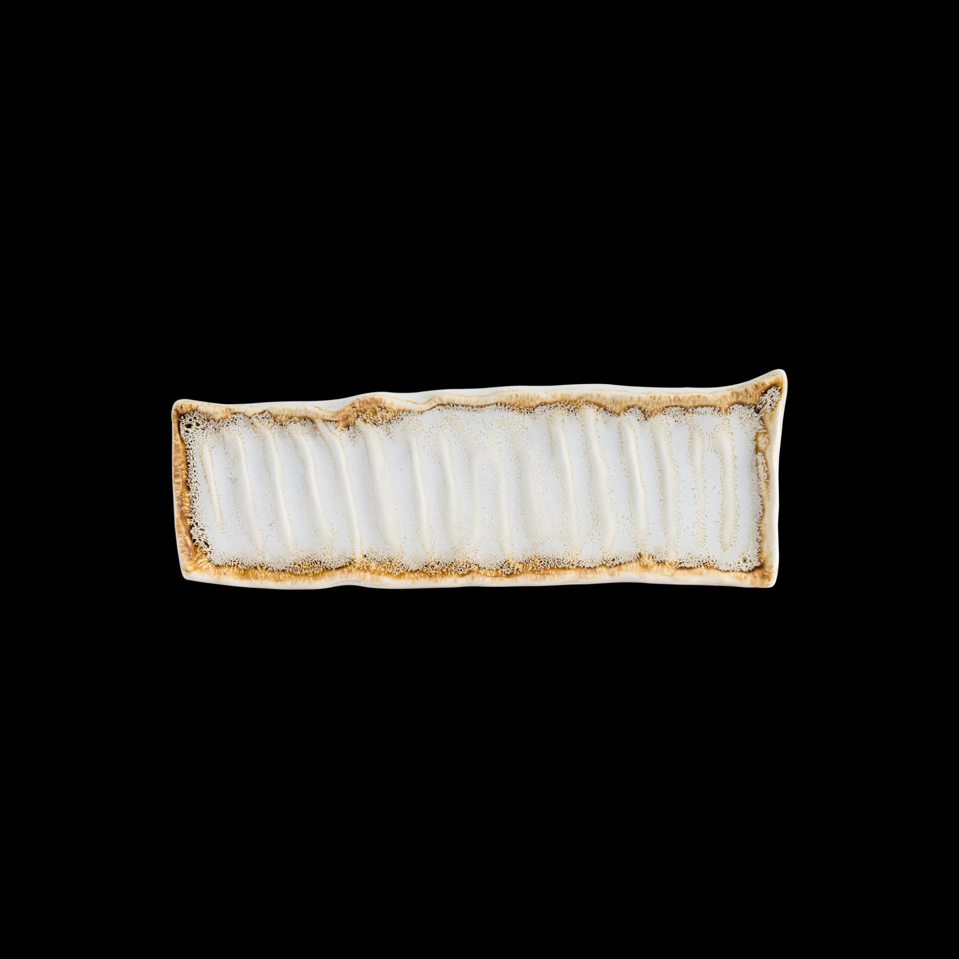 Wabi White Rectangular Plate 29.5 x 9.7 x 1.5 cm