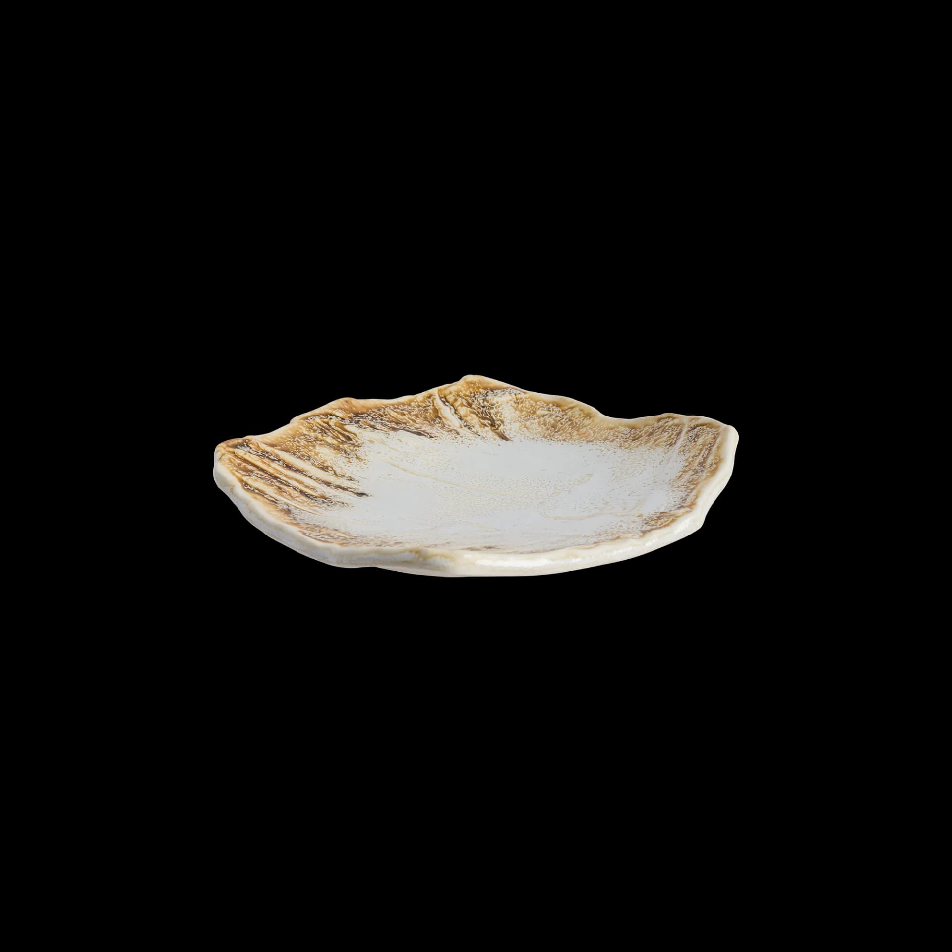 Wabi White Square Plate 17 x 17 x 3.7 cm