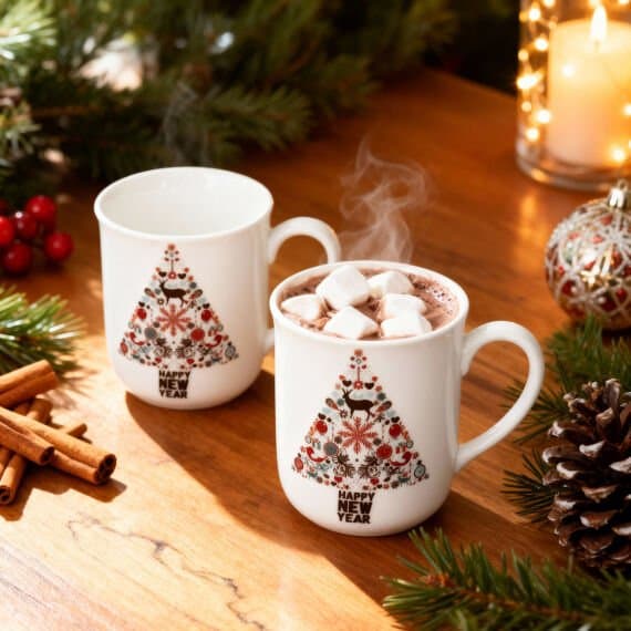 Enternasyonel 2 Adet Mug Bardak
