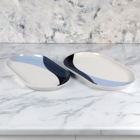Bilbao 2 Parça 25 Cm Kayık Tabak 36561