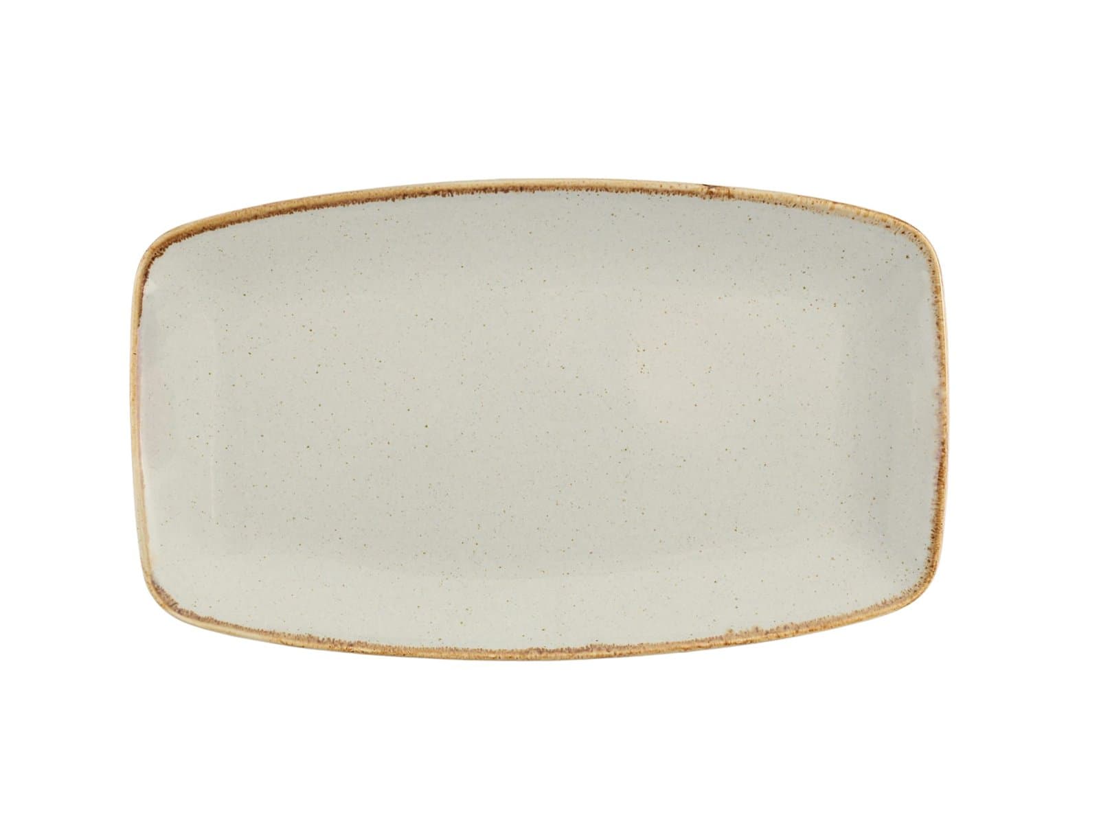 Porland Seasons Gri Kayık Tabak 32cm