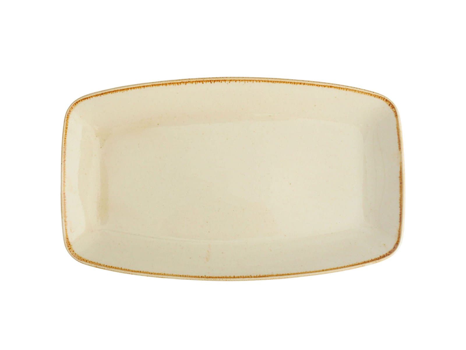 Porland Seasons Sarı Kayık Tabak 32cm