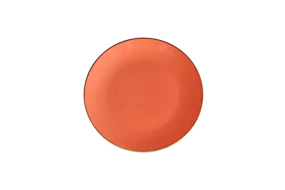Porland Seasons Turuncu Düz Tabak 18cm
