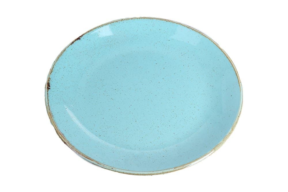 Porland Seasons Turkuaz Düz Tabak 28cm