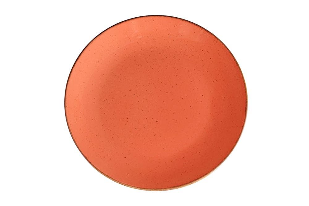 Porland Seasons Turuncu Düz Tabak 28cm