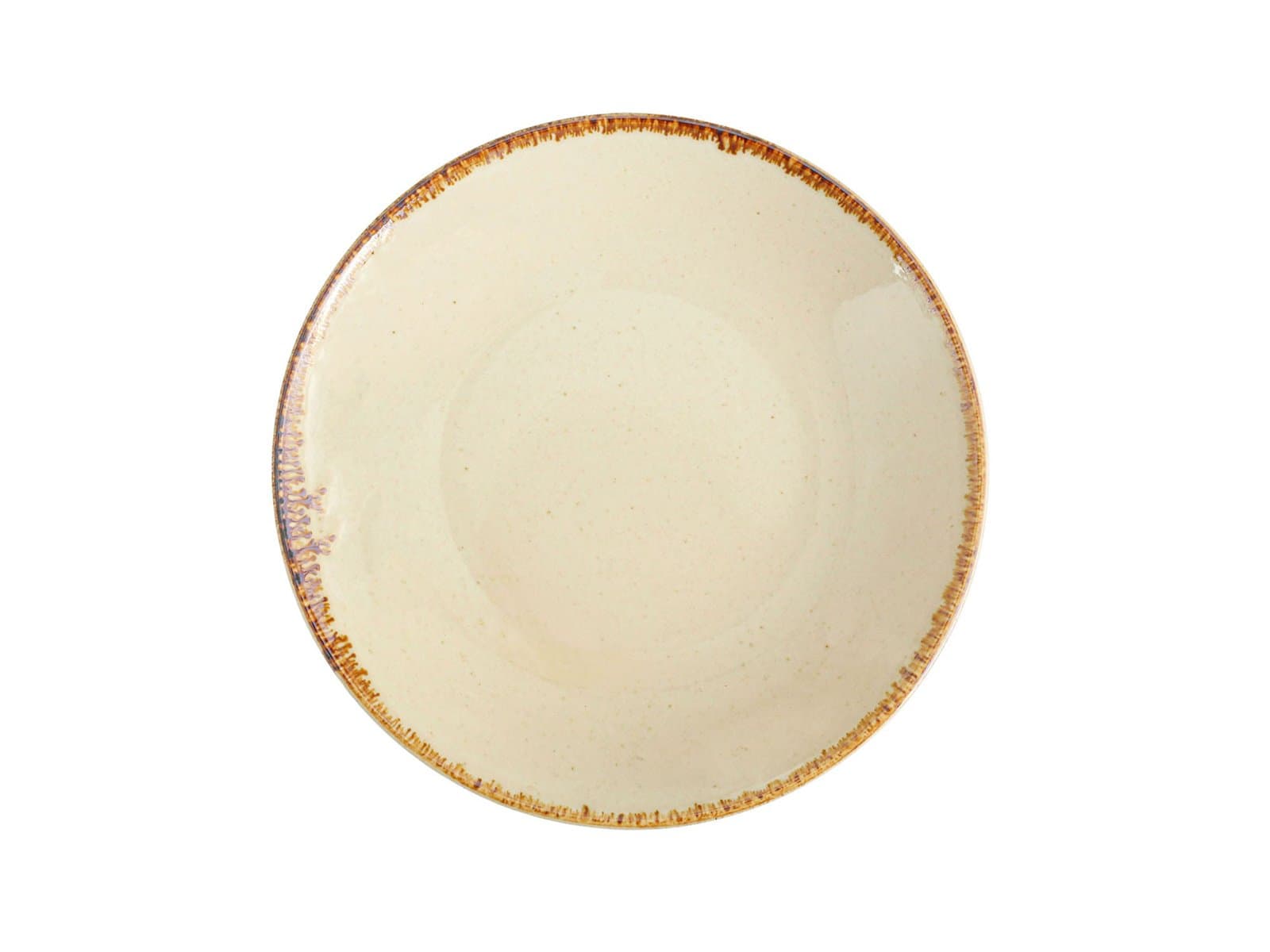 Porland Seasons Sarı Çukur Tabak 26cm