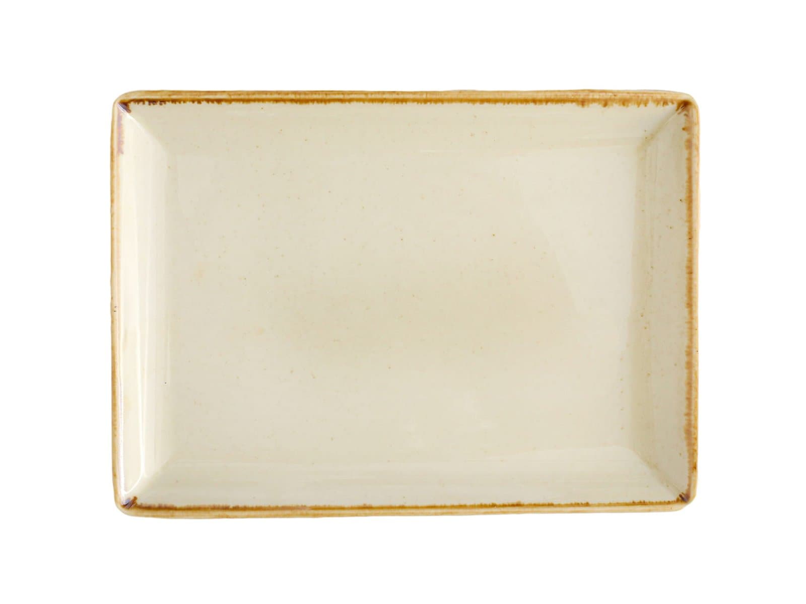Porland Seasons Sarı Kahvaltı Tabağı 26x35cm