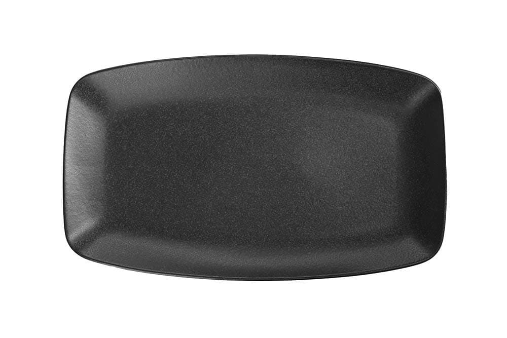 Porland Seasons Siyah Kayık Tabak 32cm