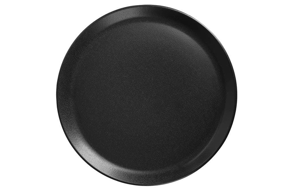 Porland Seasons Siyah Düz Tabak 32cm