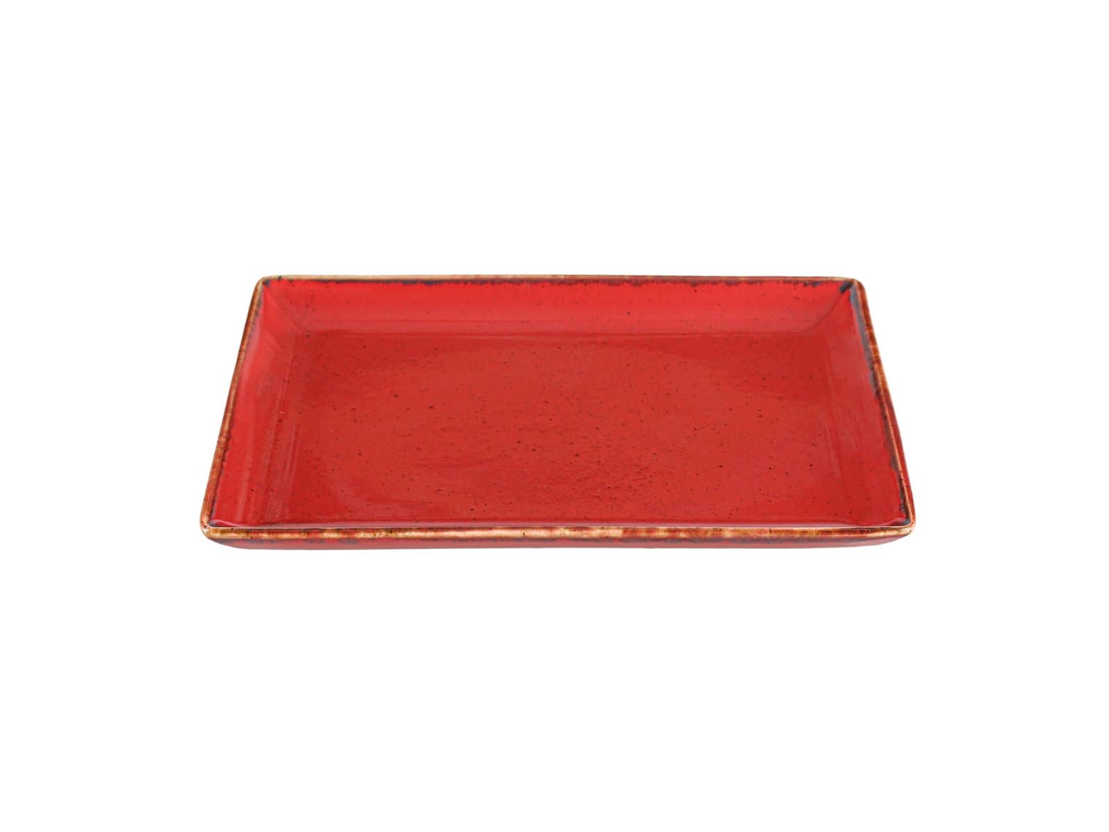 Porland Seasons Kırmızı Kahvaltı Tabağı 13x18cm