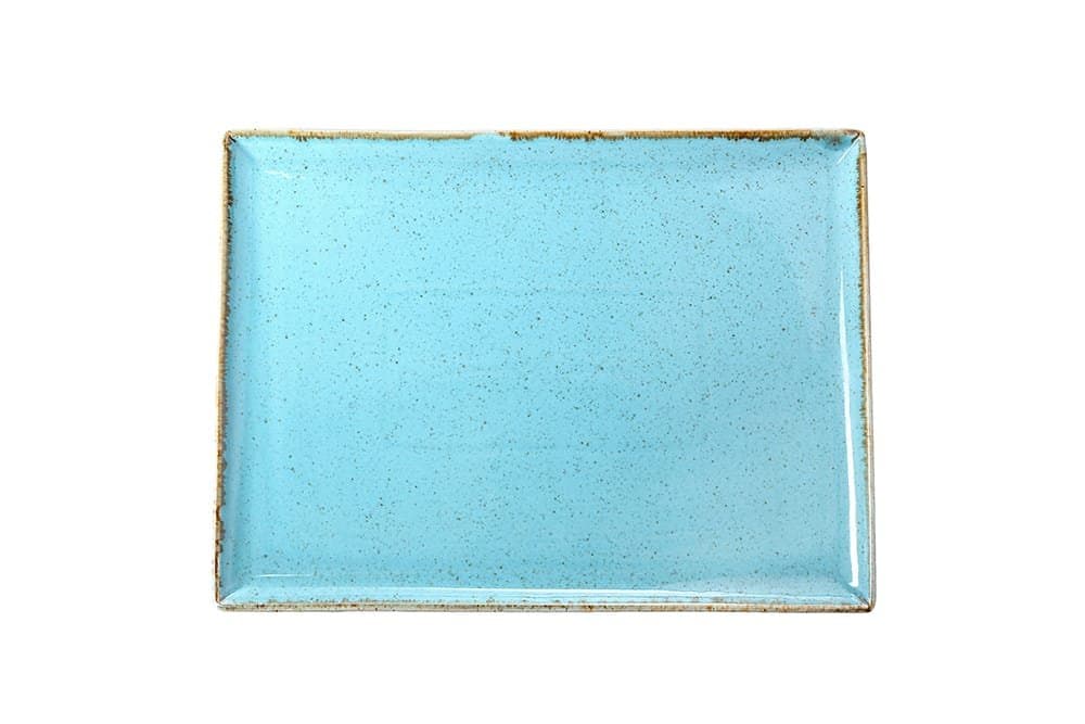 Porland Seasons Turkuaz Kahvaltı Tabağı 21x28cm