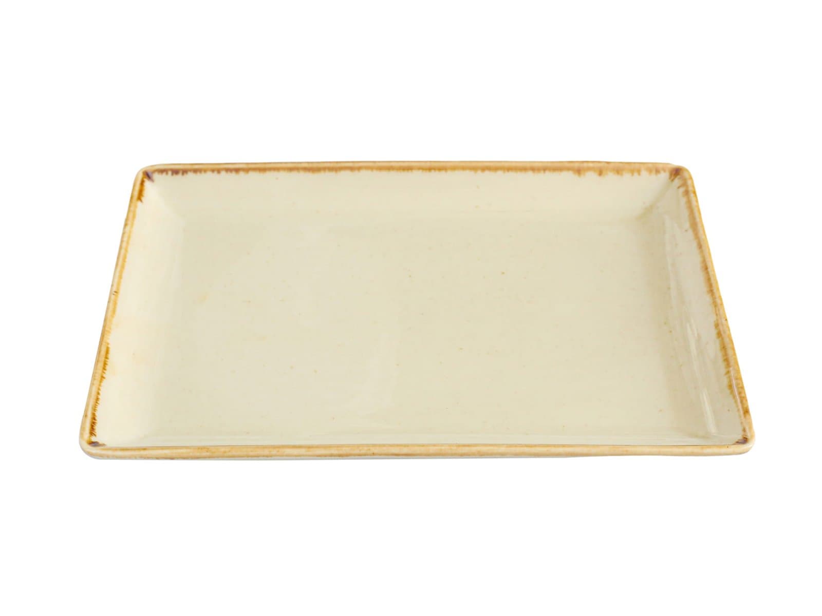 Porland Seasons Sarı Kahvaltı Tabağı 21x28cm