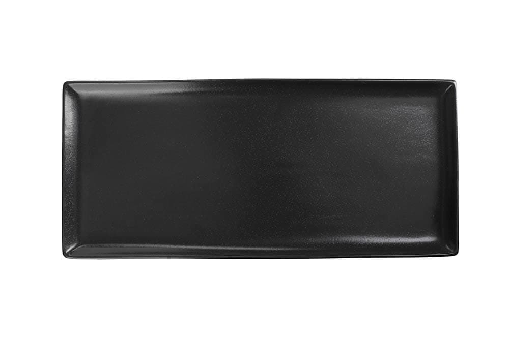Porland Seasons Siyah Baton Pasta Tabağı 16x35cm