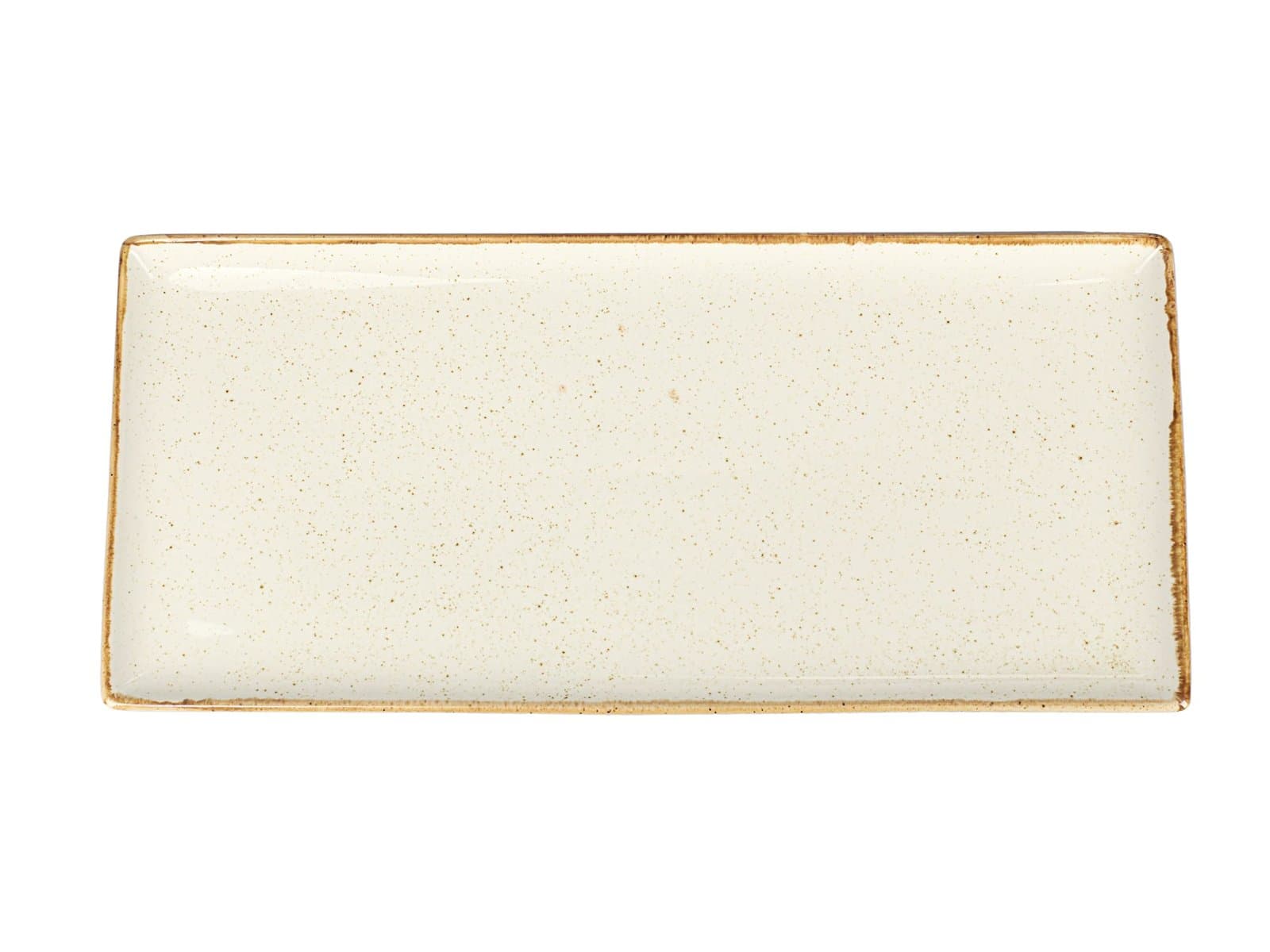 Porland Seasons Bej Baton Pasta Tabağı 35x16cm