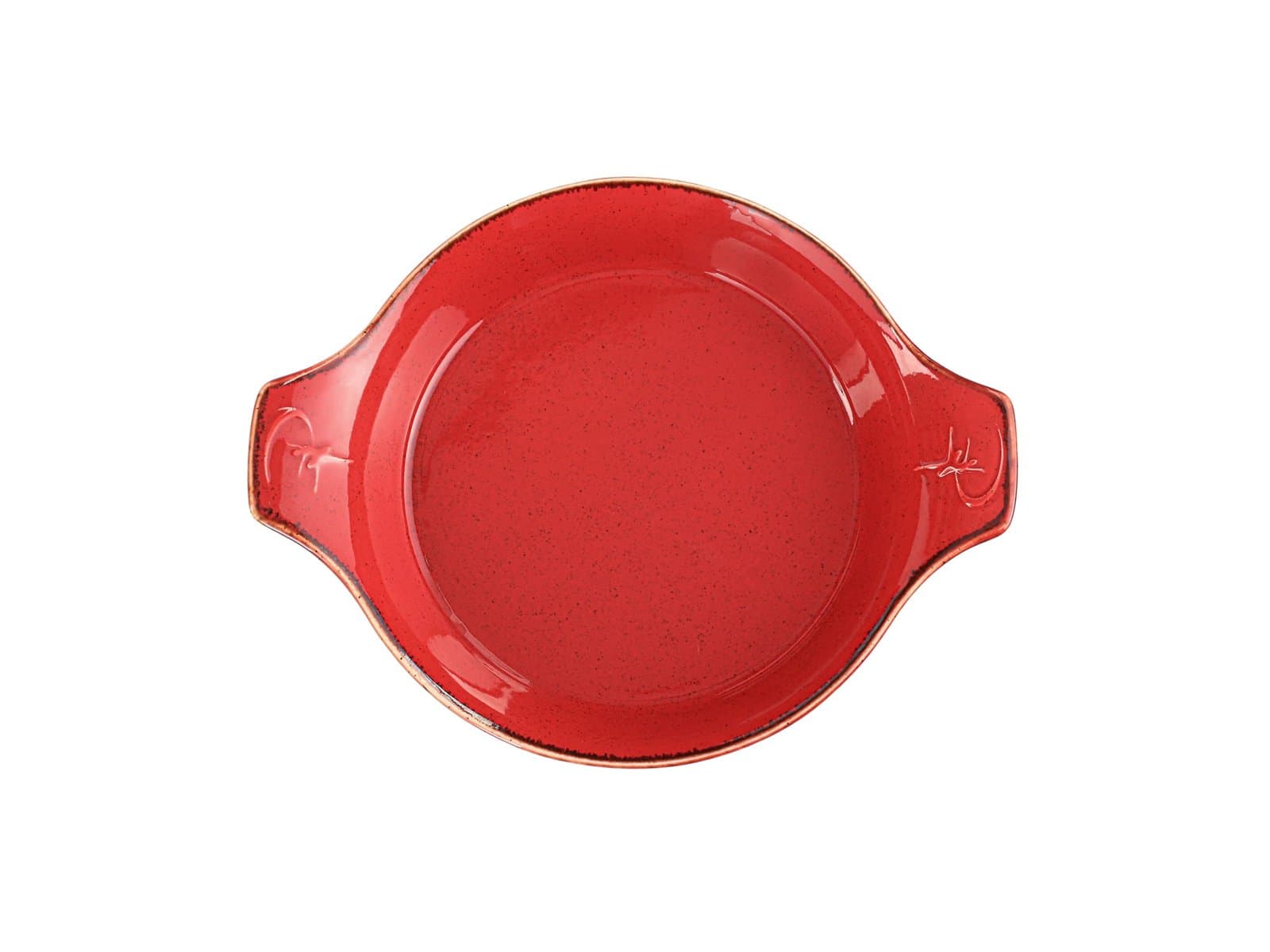 Porland Seasons Kırmızı Sunum Tabağı 14cm