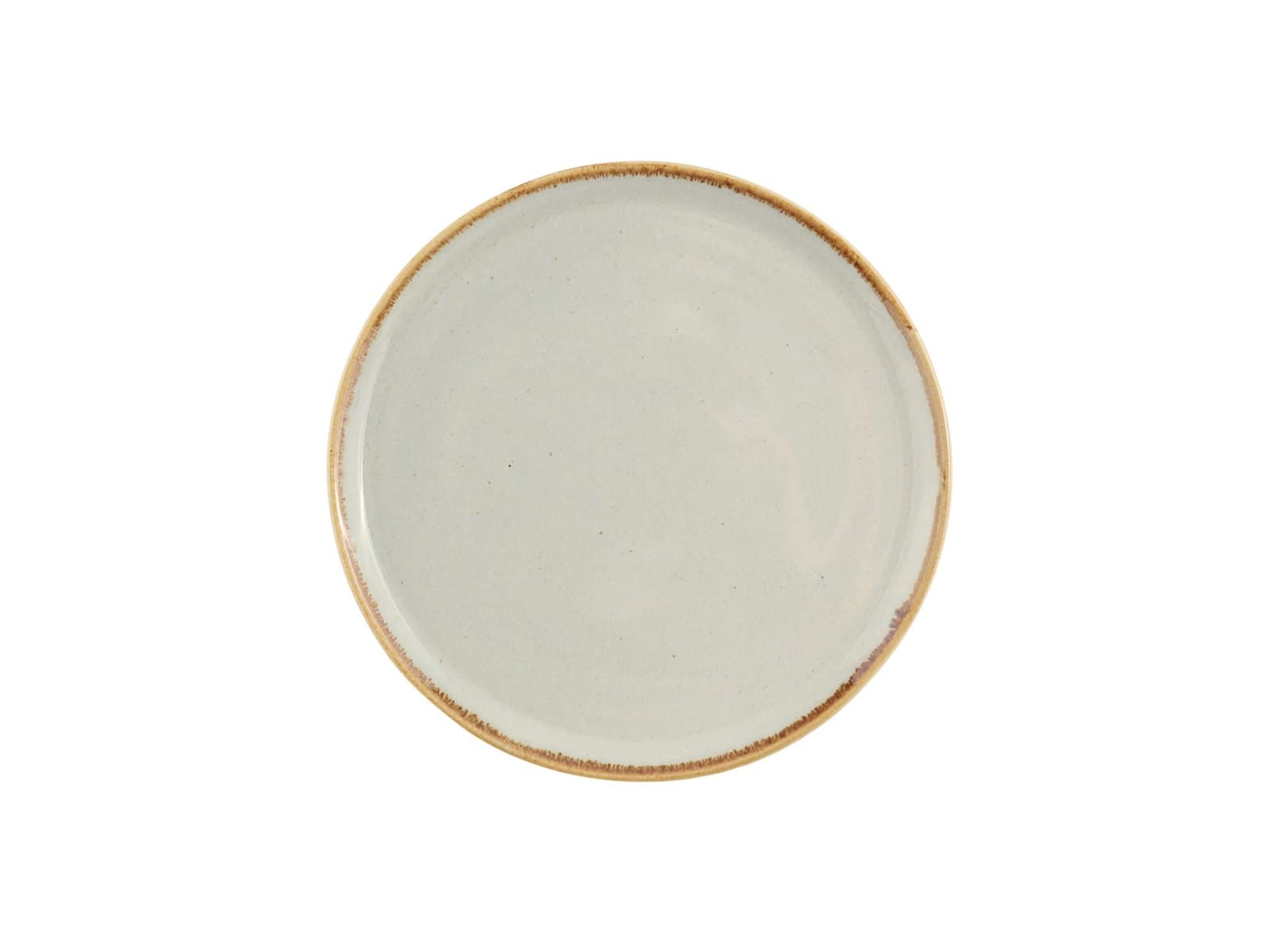 Porland Seasons Gri Düz Tabak 20cm