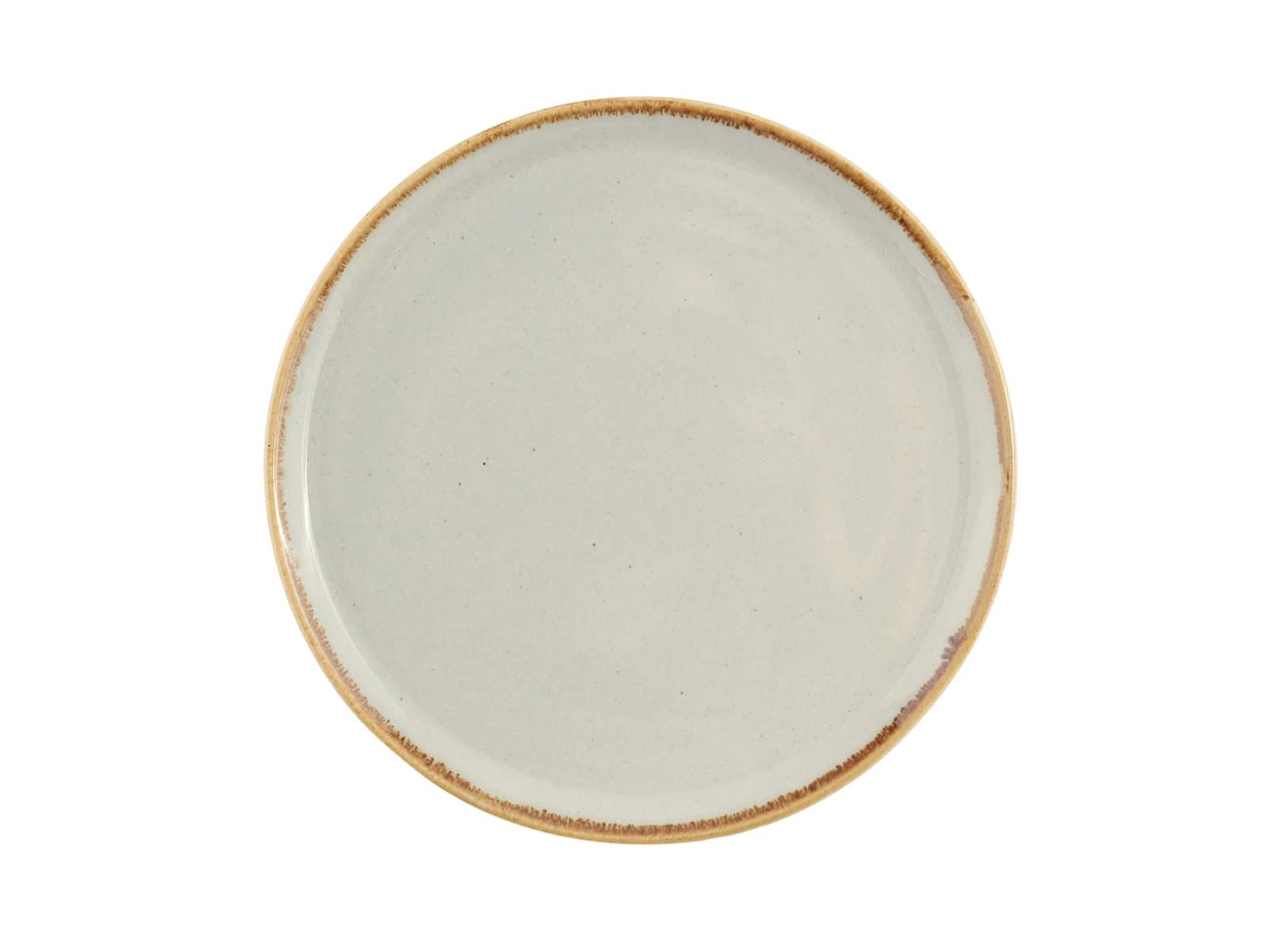 Porland Seasons Gri Düz Tabak 28cm