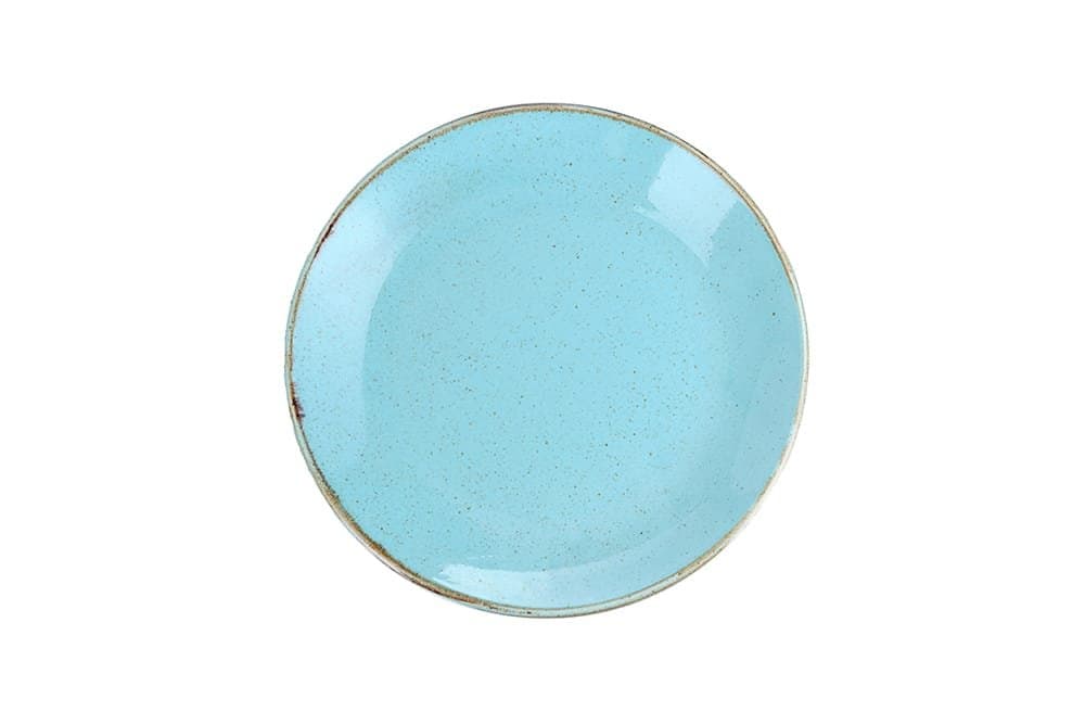 Porland Seasons Turkuaz Düz Tabak 24cm