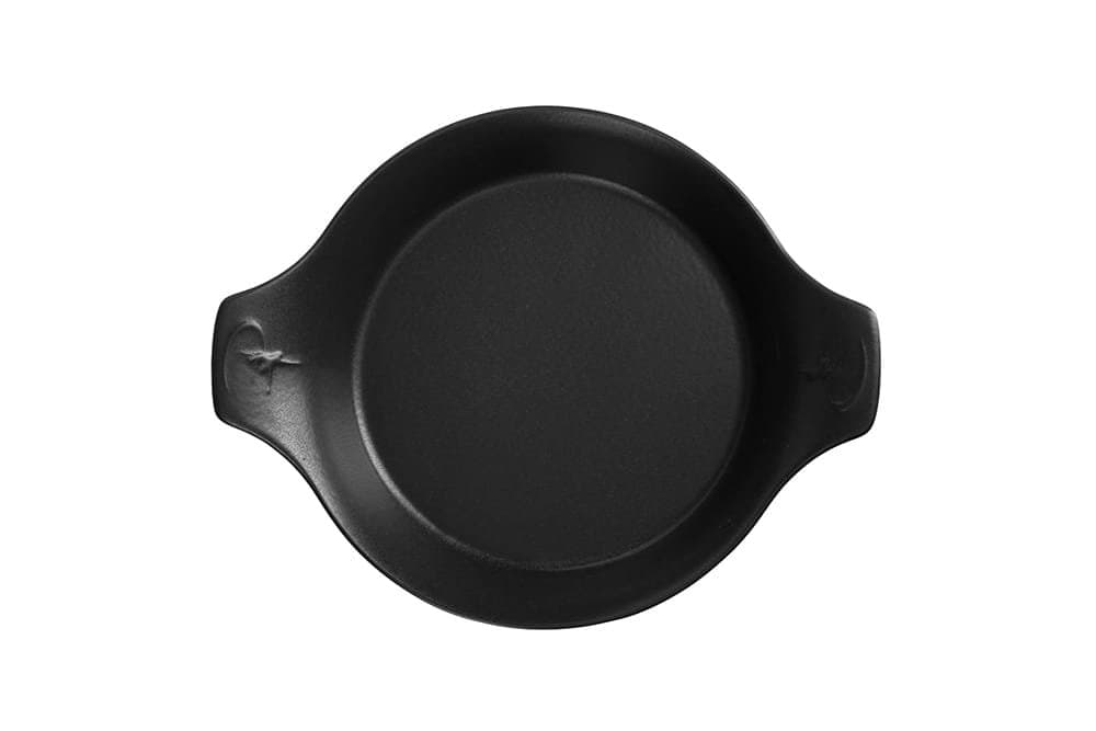Porland Seasons Siyah Sunum Tabağı 17cm