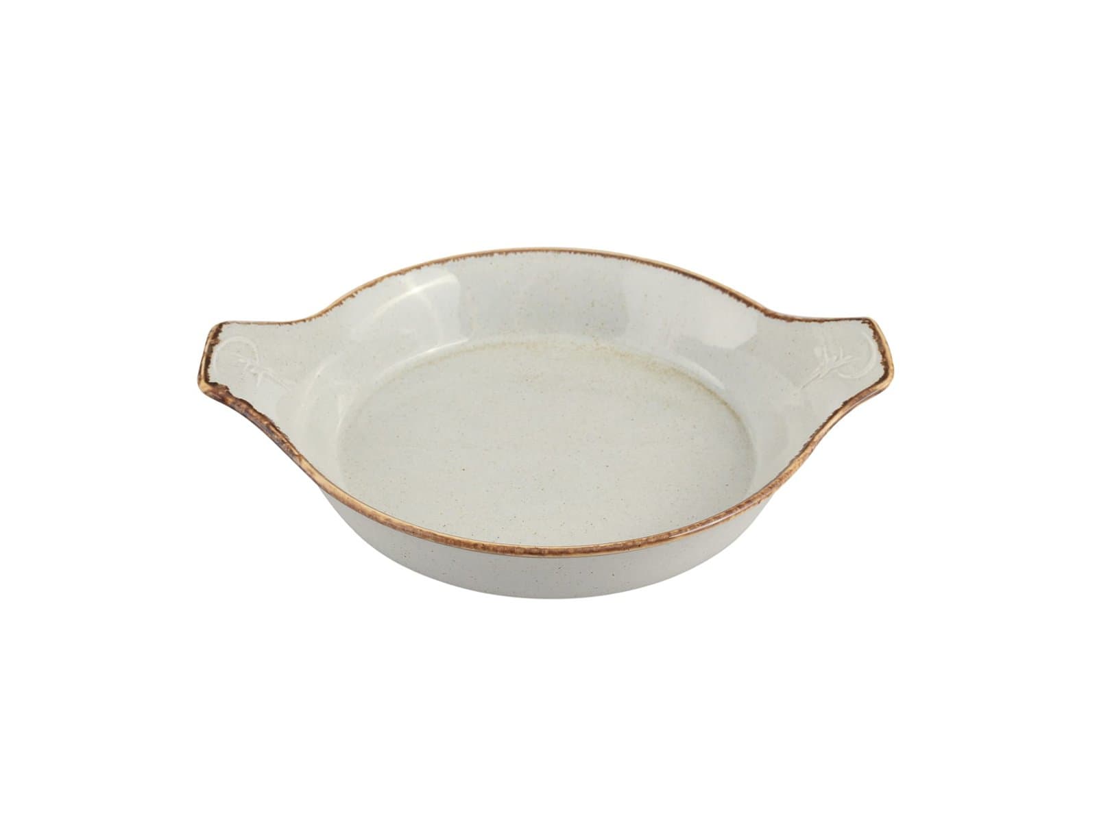 Porland Seasons Gri Sunum Tabağı 17cm