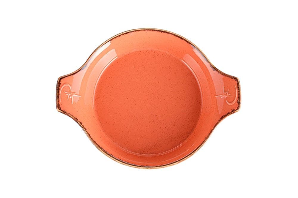 Porland Seasons Turuncu Sunum Tabağı 17cm