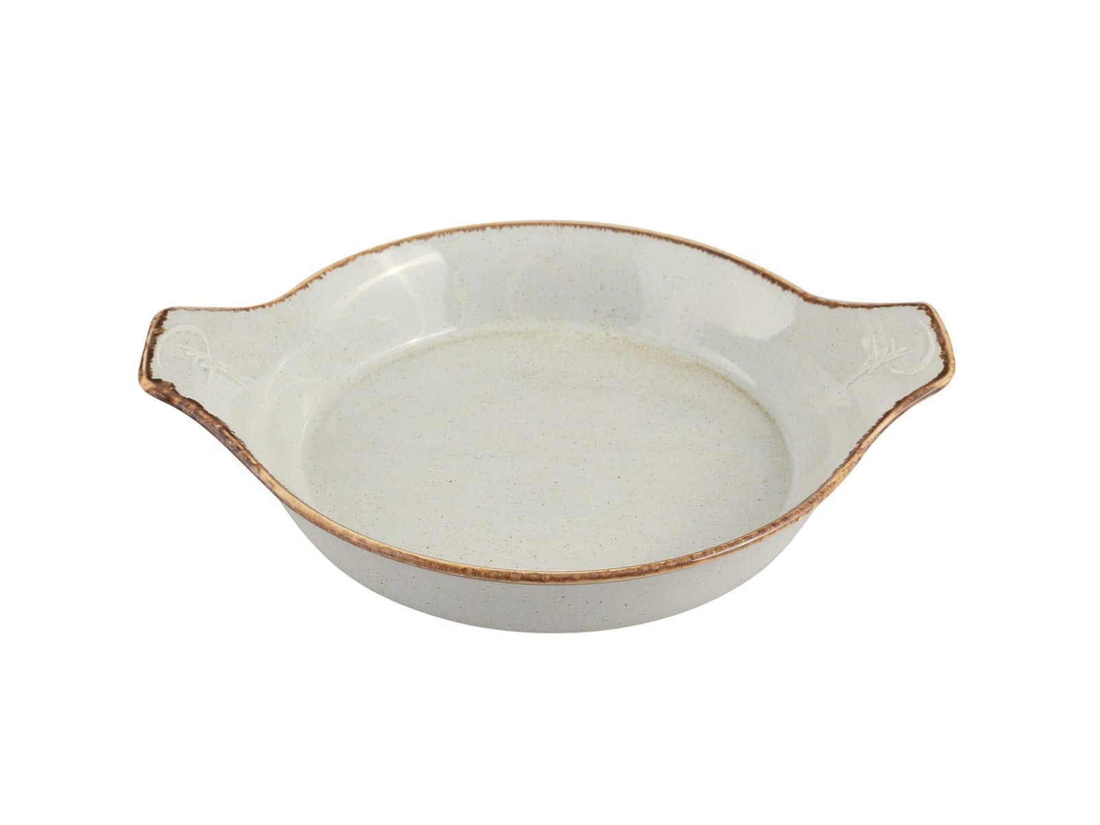 Porland Seasons Gri Sunum Tabağı 21cm