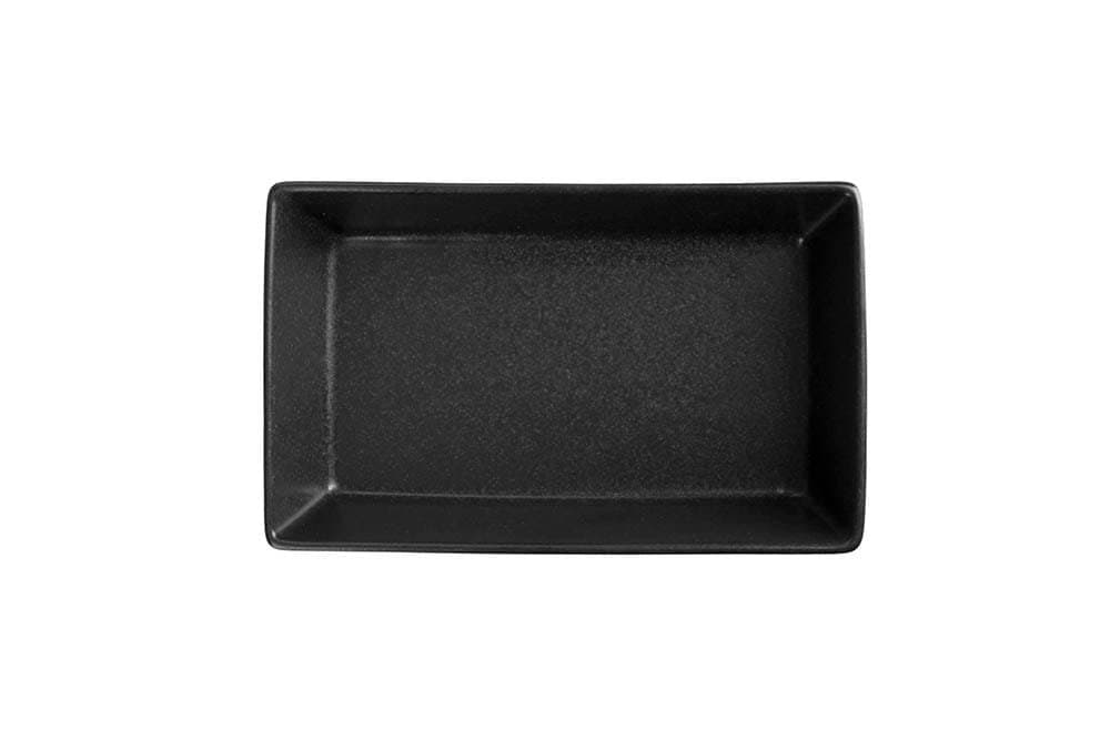 Porland Seasons Siyah Kahvaltı&Meze Tabağı 10x16cm