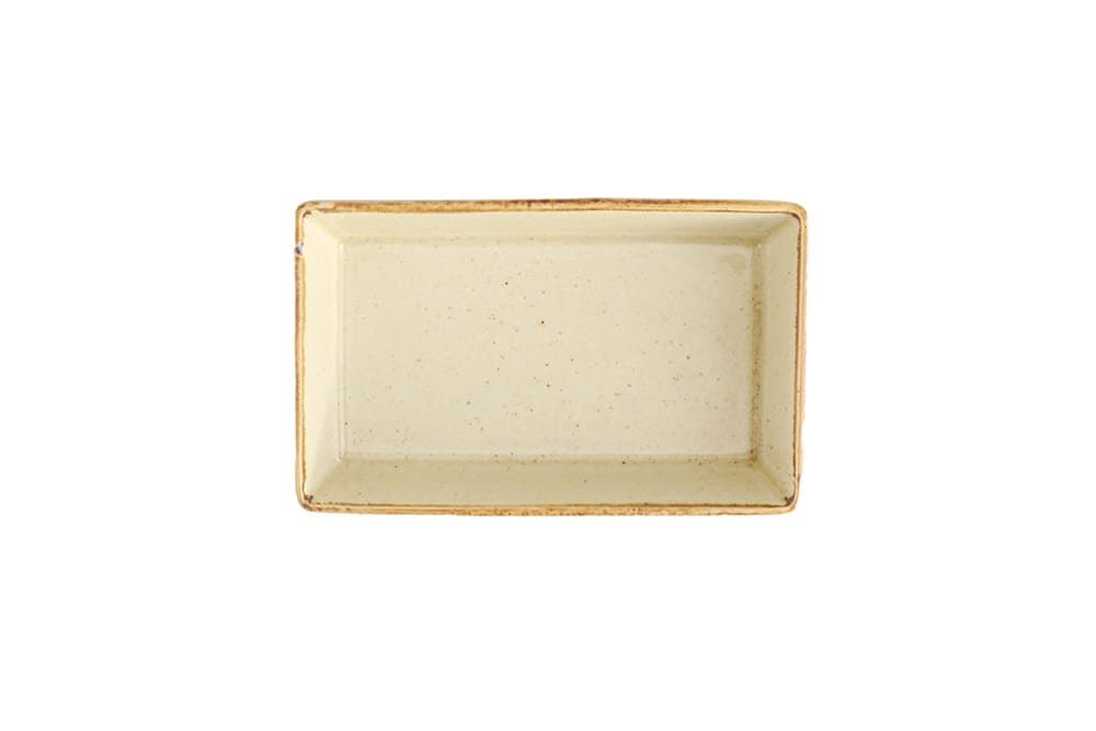 Porland Seasons Sarı Kahvaltı&Meze Tabağı 10x16cm
