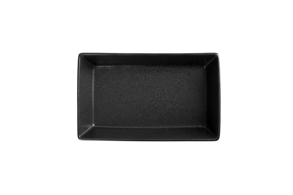 Porland Seasons Siyah Kahvaltı&Meze Tabağı 8x14cm