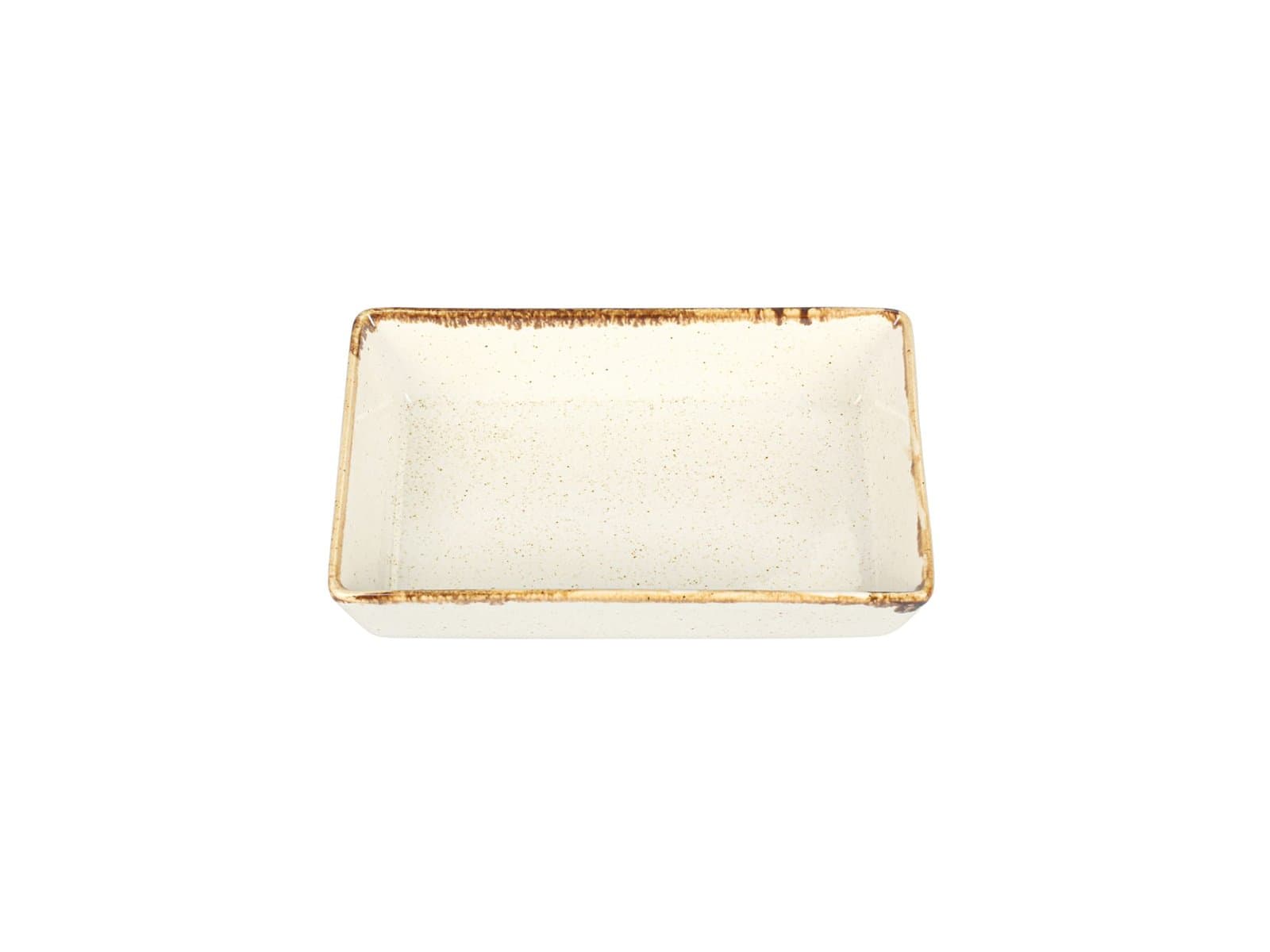 Porland Seasons Bej Kahvaltı&Meze Tabağı 8x14cm
