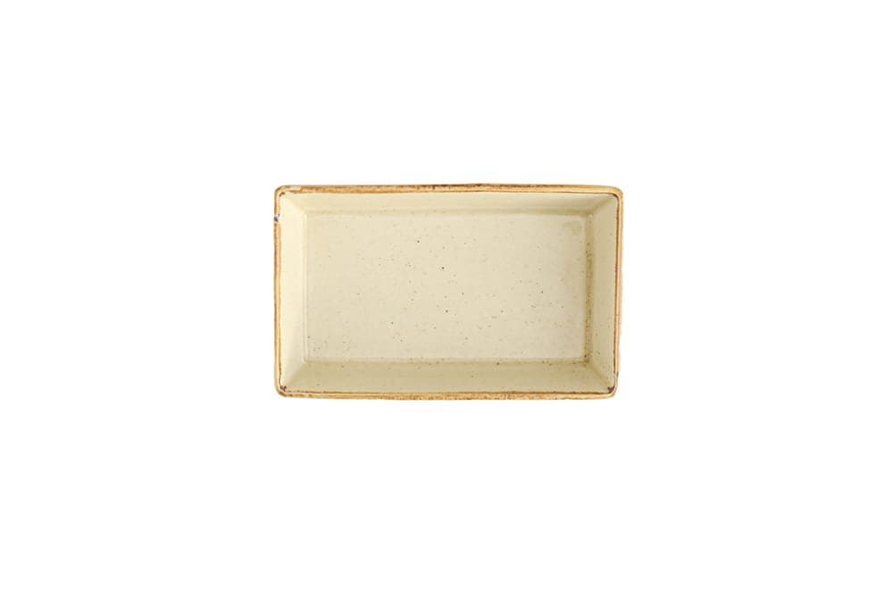 Porland Seasons Sarı Kahvaltı&Meze Tabağı 8x14cm 3 adet