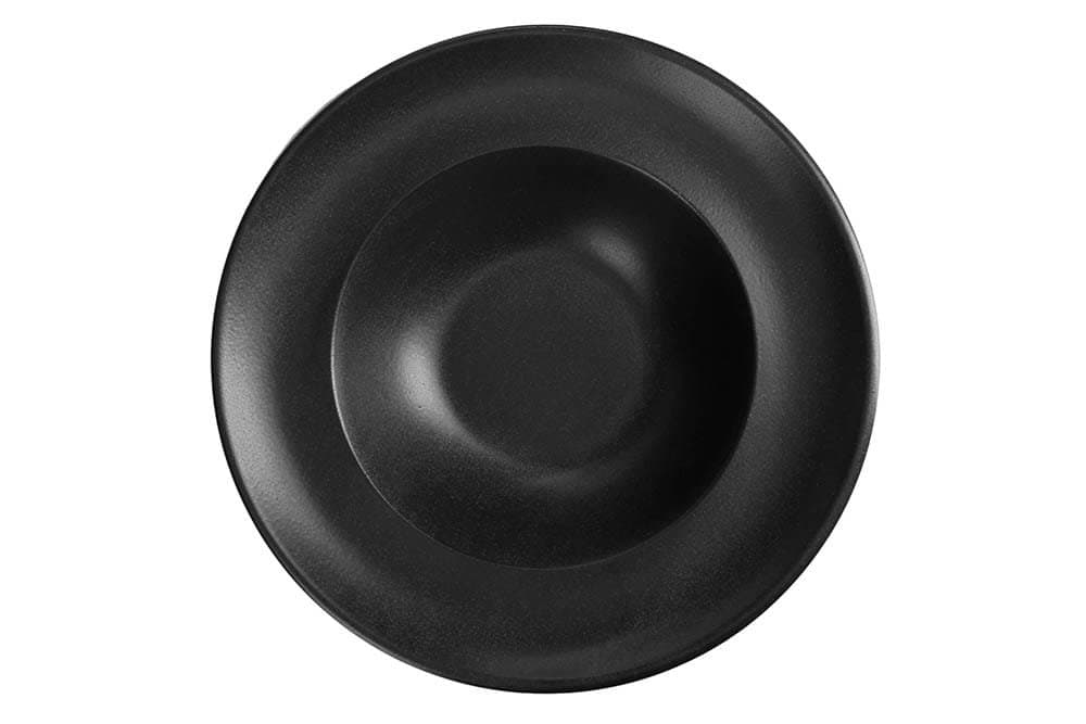 Porland Seasons Siyah Çukur Tabak 30cm
