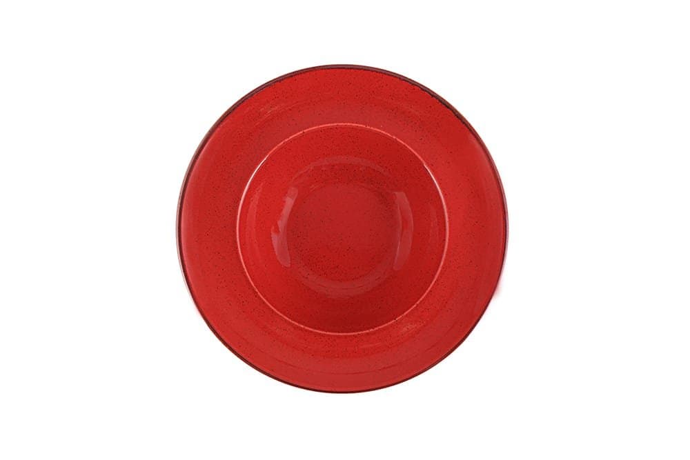 Porland Seasons Kırmızı Makarna&Salata Tabağı 26cm