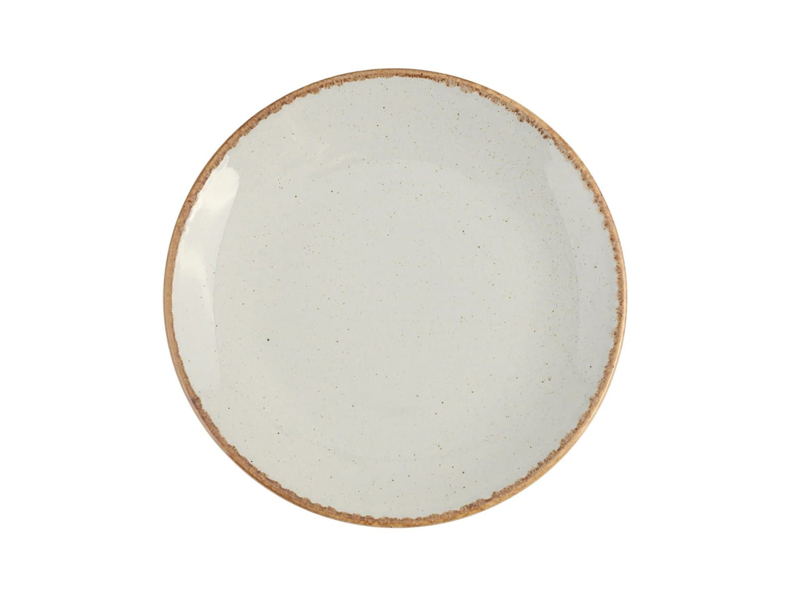 Porland Seasons Gri Düz Tabak 30cm