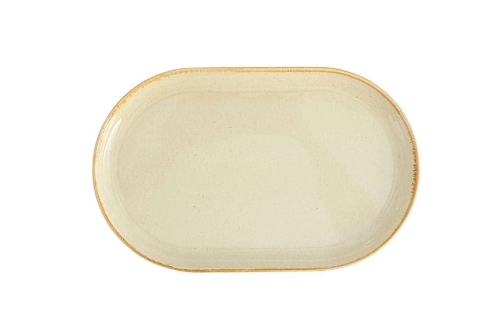 Porland Seasons Sarı Kayık Tabak 32cm